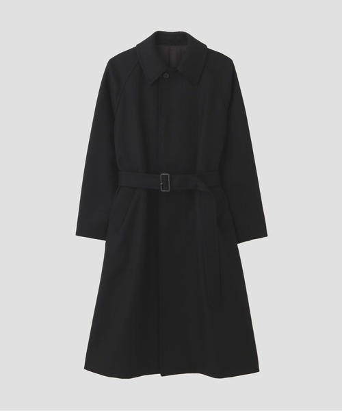 YLEVE(イレーヴ)の「YLEVE / SUPER100'S WOOL MELTON COAT(ダウンジャケット/コート・レディース・ブラック/ベージュ・0/1/2)」の14枚目の写真