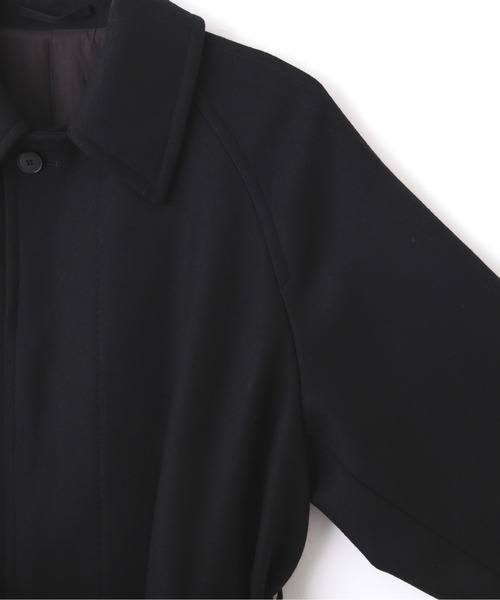 YLEVE(イレーヴ)の「YLEVE / SUPER100'S WOOL MELTON COAT(ダウンジャケット/コート・レディース・ブラック/ベージュ・0/1/2)」の16枚目の写真
