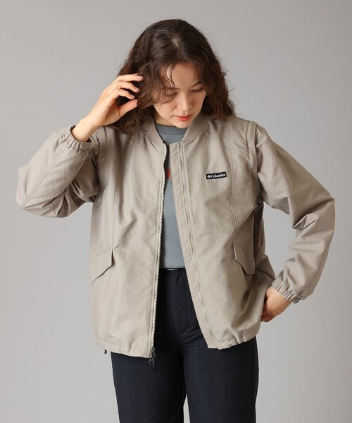Columbia(コロンビア)の「Columbia/ ウィメンズトゥリースワローコンバーチブルジャケット /コロンビア(ブルゾン・レディース・ブラック/ベージュ・M/S/XL/L)」の9枚目の写真