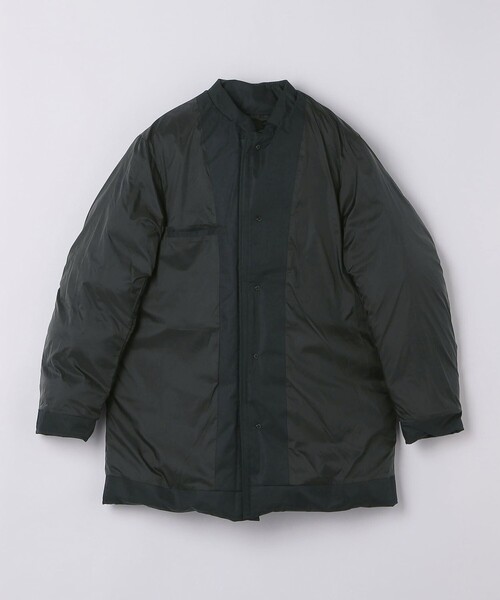 SHIPS Colors(シップス カラーズ)の「〈撥水・防風・防花粉〉All Weather Tex ウール調 中綿 ダウン ジャケット◆(ダウンジャケット/コート・メンズ・ダークグレー/ネイビー・MEDIUM/LARGE/X-LARGE)」の6枚目の写真