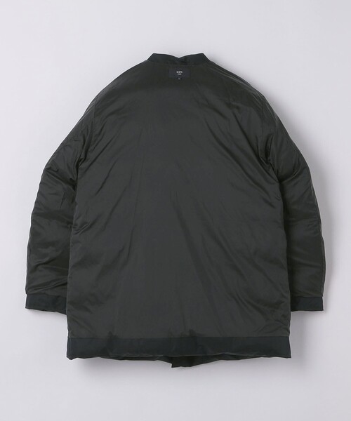 SHIPS Colors(シップス カラーズ)の「〈撥水・防風・防花粉〉All Weather Tex ウール調 中綿 ダウン ジャケット◆(ダウンジャケット/コート・メンズ・ダークグレー/ネイビー・MEDIUM/LARGE/X-LARGE)」の7枚目の写真
