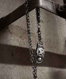 Never mind the XU（ネバーマインドザエックスユー）の「【Never mind the XU】TRIPLE CROSS WALLET CHAIN / 【ネバーマインド ザ エックスユー】トリプルクロスウォレットチェーン（ウォレットチェーン）」