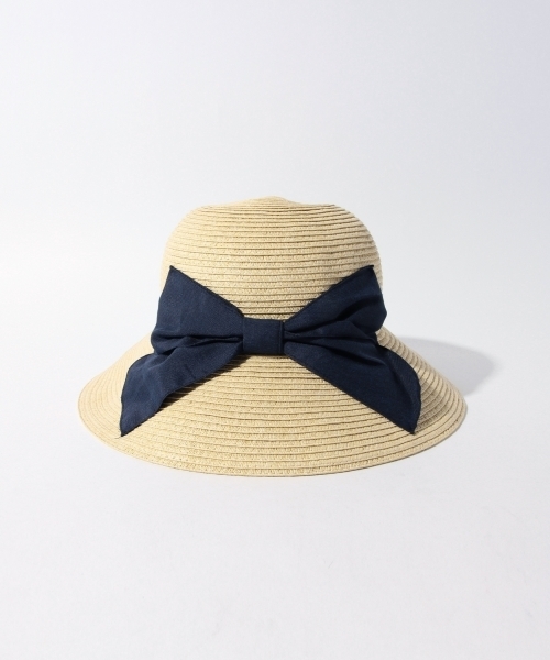 B:MING by BEAMS（ビーミングバイビームス）の「【VERY5月号掲載】ビーミング by ビームス / ペーパーリボンハット（ハット・レディース・ベージュ/ブラウン・ONE SIZE）」の14枚目の写真