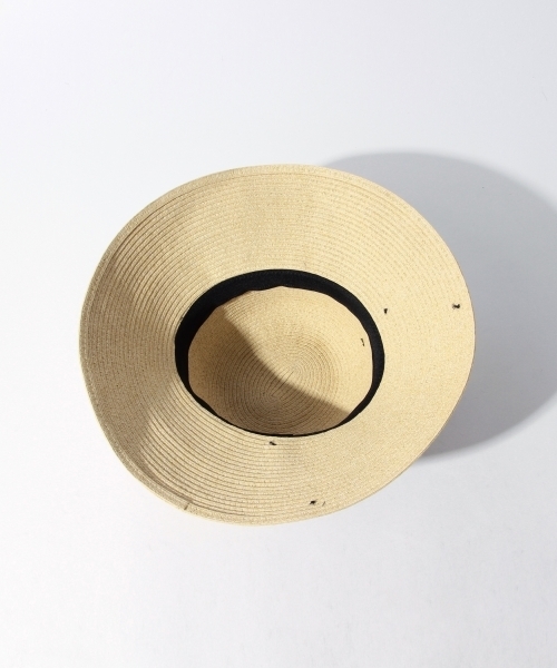 B:MING by BEAMS（ビーミングバイビームス）の「【VERY5月号掲載】ビーミング by ビームス / ペーパーリボンハット（ハット・レディース・ベージュ/ブラウン・ONE SIZE）」の6枚目の写真