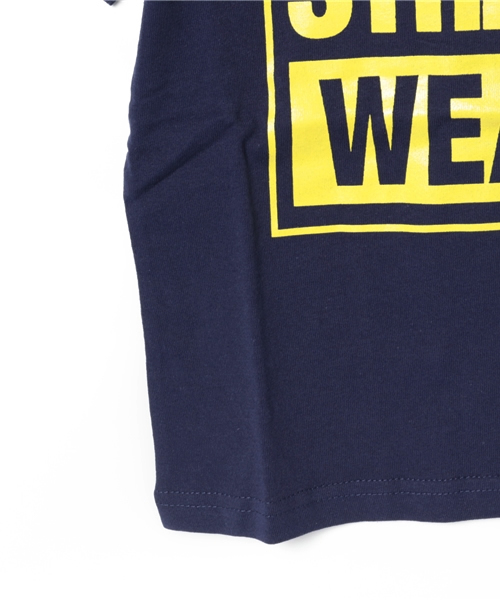 VENCEEXCHANGE（ヴァンスエクスチェンジ）の「Kids VISIONロゴ半袖T       （Tシャツ/カットソー・キッズ・ホワイト/スカイブルー・130cm/140cm/120cm）」の6枚目の写真