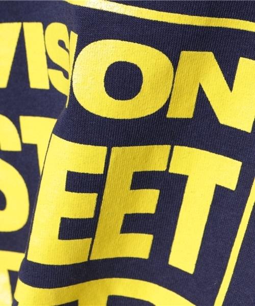 VENCEEXCHANGE（ヴァンスエクスチェンジ）の「Kids VISIONロゴ半袖T       （Tシャツ/カットソー・キッズ・ホワイト/スカイブルー・130cm/140cm/120cm）」の7枚目の写真