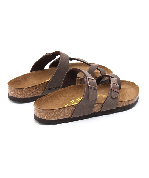 Birkenstock クロスベルト サンダル ブラウン レザー BIRKENSTOCK（ビルケンシュトック）の「BIRKENSTOCK クロス