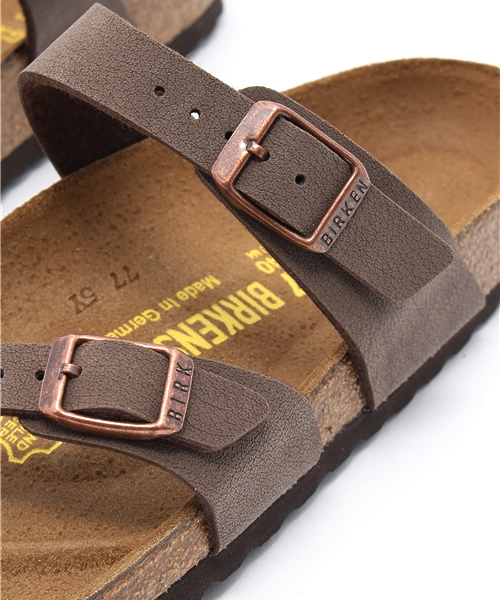 Birkenstock クロスベルト サンダル ブラウン レザー BIRKENSTOCK（ビルケンシュトック）の「BIRKENSTOCK クロス