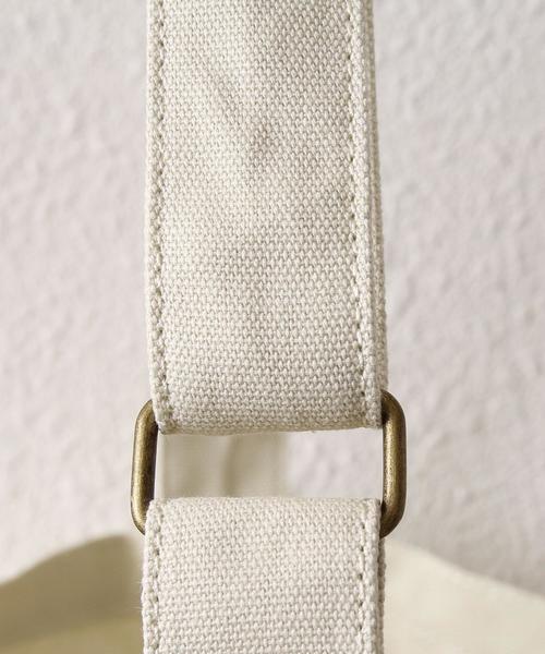 coen（コーエン）の「キャンバスビッグショルダーバッグ（ショルダーバッグ・メンズ・オフホワイト/ブラウン/ケリー/ネイビー・FREE）」の6枚目の写真