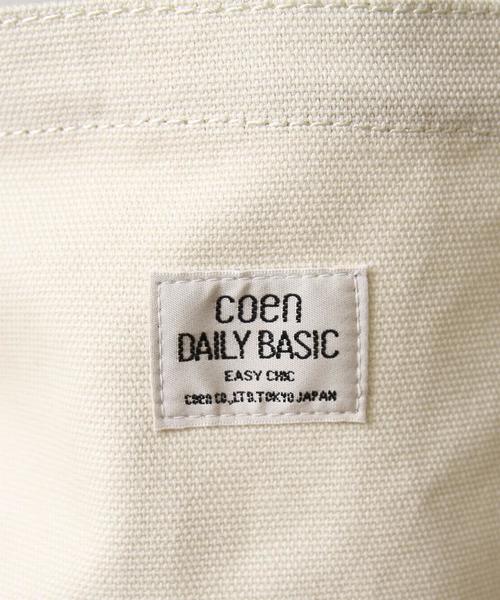 coen（コーエン）の「キャンバスビッグショルダーバッグ（ショルダーバッグ・メンズ・オフホワイト/ブラウン/ケリー/ネイビー・FREE）」の8枚目の写真