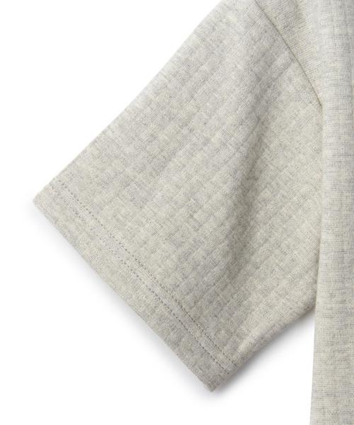 green label relaxing（グリーンレーベルリラクシング）の「ハリヌキポンチ 5L プルオーバー◆（Tシャツ/カットソー・キッズ・オフホワイト/グレー・95/105/115/125）」の5枚目の写真