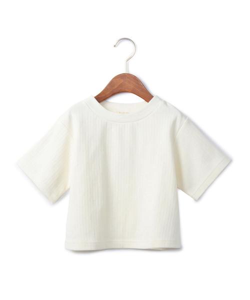 green label relaxing（グリーンレーベルリラクシング）の「ハリヌキポンチ 5L プルオーバー◆（Tシャツ/カットソー・キッズ・オフホワイト/グレー・95/105/115/125）」の10枚目の写真