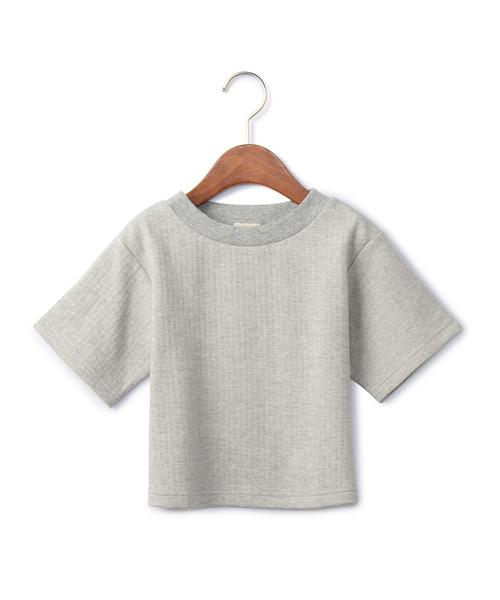 green label relaxing（グリーンレーベルリラクシング）の「ハリヌキポンチ 5L プルオーバー◆（Tシャツ/カットソー・キッズ・オフホワイト/グレー・95/105/115/125）」の11枚目の写真