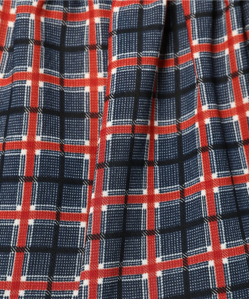 PLAIN CLOTHING(プレーンクロージング)の「2WAYチェックブラウス【PLAIN CLOTHING】(シャツ/ブラウス・レディース・マスタード/ピンク/ネイビー・FREE)」の11枚目の写真