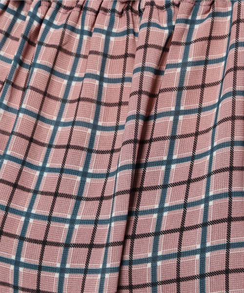 PLAIN CLOTHING(プレーンクロージング)の「2WAYチェックブラウス【PLAIN CLOTHING】(シャツ/ブラウス・レディース・マスタード/ピンク/ネイビー・FREE)」の13枚目の写真