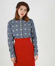 MOUSSY | STAR DENIM SH(シャツ/ブラウス)