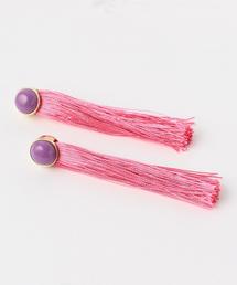 Another Edition | ビッグフリンジイヤリング/AEBFC Big FRNG ER(イヤリング)