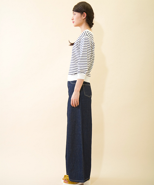 OLIVE des OLIVE（オリーブデオリーブ）の「★スカラップＶプルオーバー（ニット/セーター・レディース・その他/ピンク/レッド/イエロー/オフホワイト・FREE）」の21枚目の写真