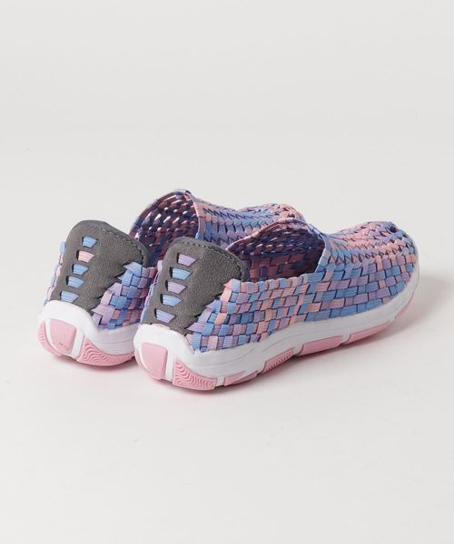 Rock Spring（ロックスプリング）の「ROCK SPRING "CAPE HORN" カジュアルウーブンシューズ(RS-167)（スリッポン・レディース・ホワイト×ネイビー/グリーン/ネイビー/ピンク/グレー/ピンク系その他/シルバー/ブルー系その他/ブルー/ブラック/ストライプ/ライトグリーン/ホワイト系その他/ブルー系その他2/ネイビー系/ダークグリーン・39/37/38/36/35/38h）」の19枚目の写真