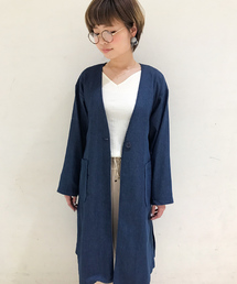 PAGEBOY | ノーカラーガウン(ノーカラージャケット)