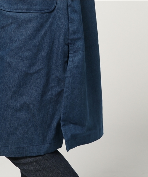 PAGEBOY（ページボーイ）の「ノーカラーガウン（ノーカラージャケット・レディース・ブルー・FREE）」の8枚目の写真