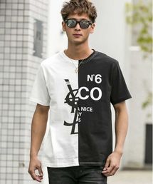 A.S.M | 切替パロディーTシャツ(Tシャツ/カットソー)