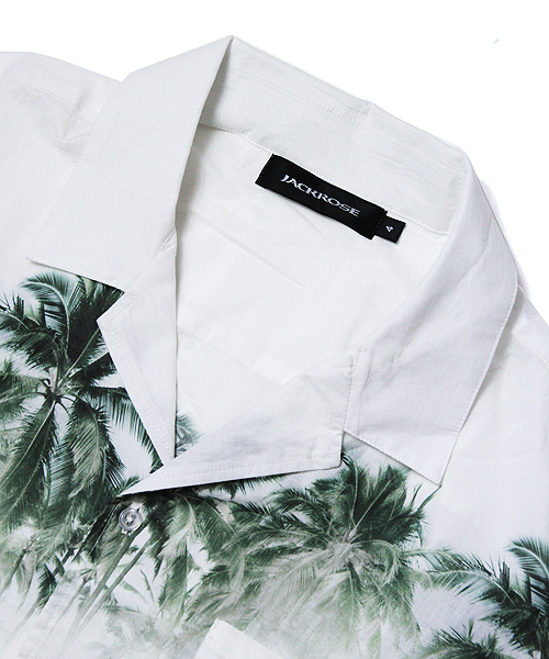 JACKROSE（ジャックローズ）の「グラデリゾートシャツ（シャツ/ブラウス・メンズ・ブルー/グリーン/ブラック・L/M）」の4枚目の写真