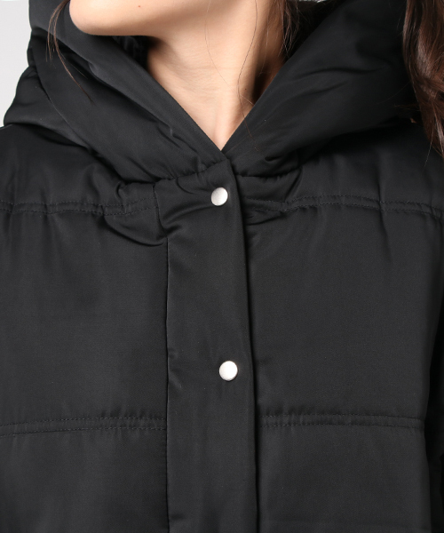 ANAP(アナップ)の「ショールフード中綿ジャケット(その他アウター・レディース・カーキ/ブラック/レッド・FREE)」の7枚目の写真