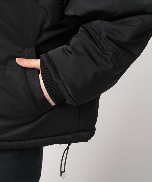 ANAP(アナップ)の「ショールフード中綿ジャケット(その他アウター・レディース・カーキ/ブラック/レッド・FREE)」の8枚目の写真