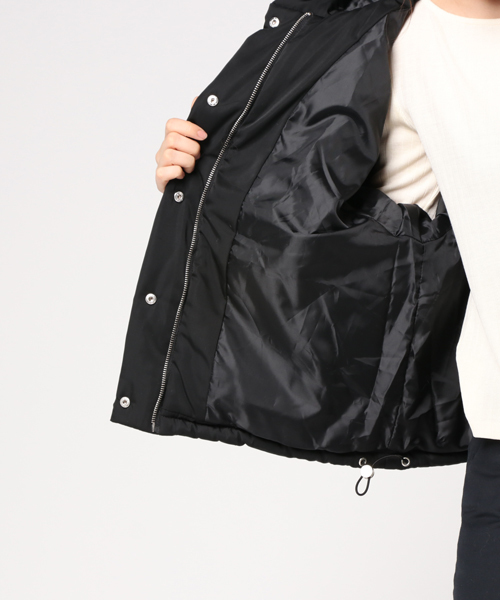 ANAP(アナップ)の「ショールフード中綿ジャケット(その他アウター・レディース・カーキ/ブラック/レッド・FREE)」の9枚目の写真