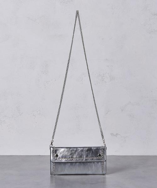 j&mdavidson  トラベルポーチ　スタッズ UNITED ARROWS（ユナイテッドアローズ）の「＜J&M DAVIDSON＞スタッズ