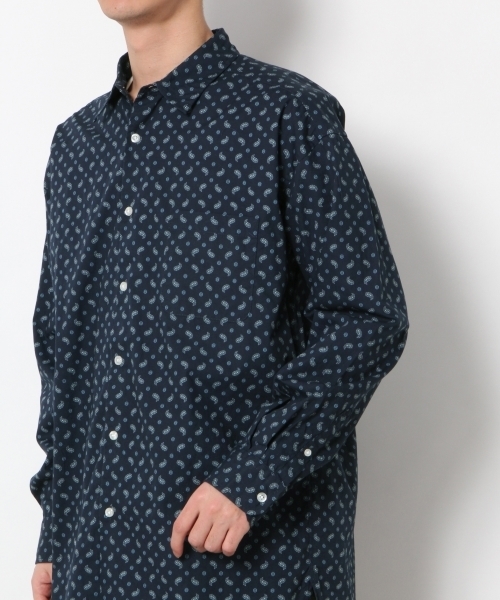 RAGEBLUE（レイジブルー）の「ペイズリーシャツ/789005（シャツ/ブラウス・メンズ・ホワイト/ネイビー・SMALL/LARGE/MEDIUM）」の10枚目の写真