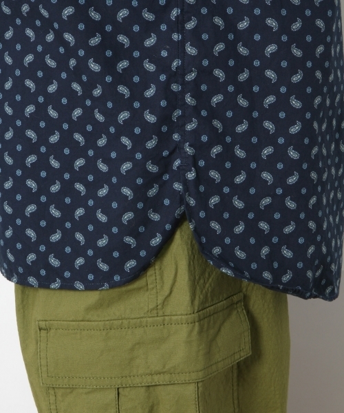 RAGEBLUE（レイジブルー）の「ペイズリーシャツ/789005（シャツ/ブラウス・メンズ・ホワイト/ネイビー・SMALL/LARGE/MEDIUM）」の12枚目の写真