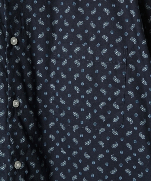 RAGEBLUE（レイジブルー）の「ペイズリーシャツ/789005（シャツ/ブラウス・メンズ・ホワイト/ネイビー・SMALL/LARGE/MEDIUM）」の14枚目の写真