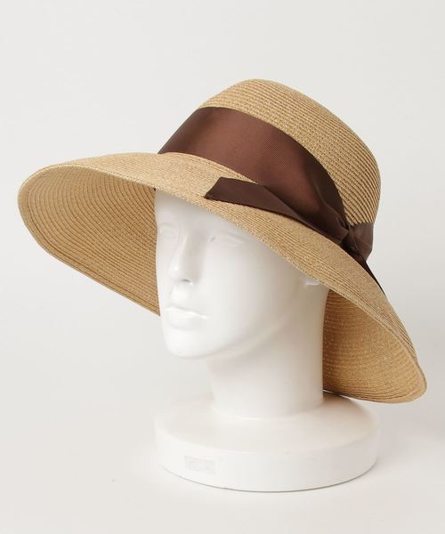 LBC(エルビーシー)の「ブレードリボンキャペリン (ハット・レディース・ブラック/オレンジ/ダークブラウン・FREE)」の5枚目の写真