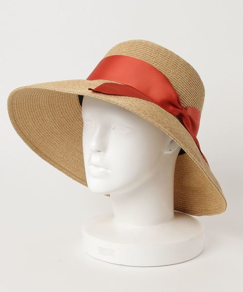 LBC(エルビーシー)の「ブレードリボンキャペリン (ハット・レディース・ブラック/オレンジ/ダークブラウン・FREE)」の6枚目の写真