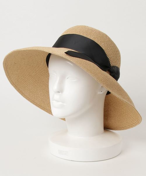 LBC(エルビーシー)の「ブレードリボンキャペリン (ハット・レディース・ブラック/オレンジ/ダークブラウン・FREE)」の2枚目の写真