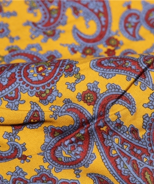 BEAMS BOY(ビームスボーイ)の「○O.ペイズリ尾錠バミュ(その他パンツ・レディース・イエロー/ネイビー・0/1/2)」の10枚目の写真