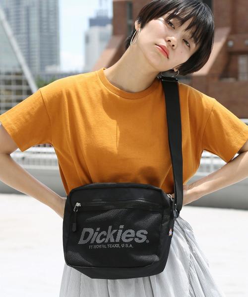 Dickies(ディッキーズ)の「Dickies(ディッキーズ)別注ショルダーバッグ(ショルダーバッグ・メンズ・ベージュ/ネイビー/ブラック・FREE)」の2枚目の写真