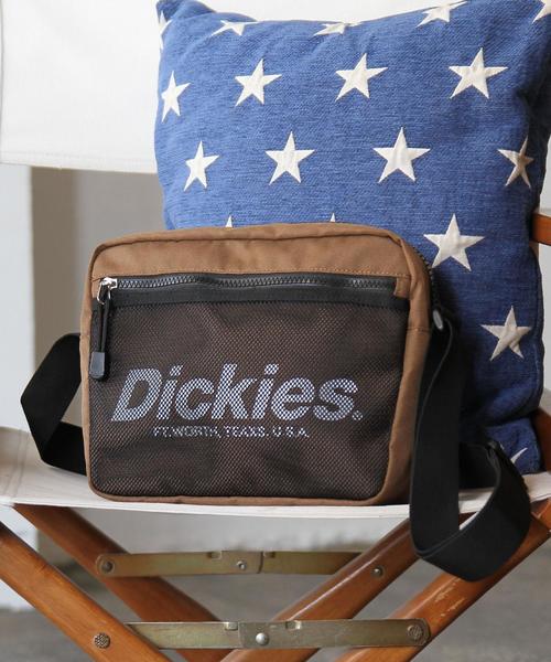 Dickies(ディッキーズ)の「Dickies(ディッキーズ)別注ショルダーバッグ(ショルダーバッグ・メンズ・ベージュ/ネイビー/ブラック・FREE)」の4枚目の写真