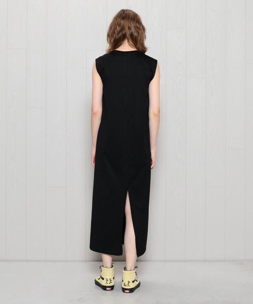 H　BEAUTY&YOUTH UNITED ARROWS（エイチビューティーアンドユースユナイテッドアローズ）の「＜H＞NO SLEEVE LONG ONE PIECE/ワンピース（ワンピース・レディース・ブラック/ロイヤルブルー/ホワイト/オリーブ・FREE）」の10枚目の写真