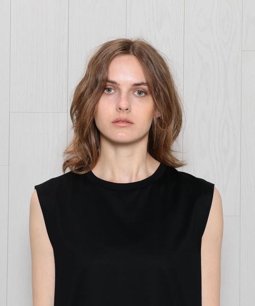 H　BEAUTY&YOUTH UNITED ARROWS（エイチビューティーアンドユースユナイテッドアローズ）の「＜H＞NO SLEEVE LONG ONE PIECE/ワンピース（ワンピース・レディース・ブラック/ロイヤルブルー/ホワイト/オリーブ・FREE）」の9枚目の写真