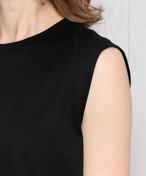 H　BEAUTY&YOUTH UNITED ARROWS（エイチビューティーアンドユースユナイテッドアローズ）の「＜H＞NO SLEEVE LONG ONE PIECE/ワンピース（ワンピース・レディース・ブラック/ロイヤルブルー/ホワイト/オリーブ・FREE）」の7枚目の写真