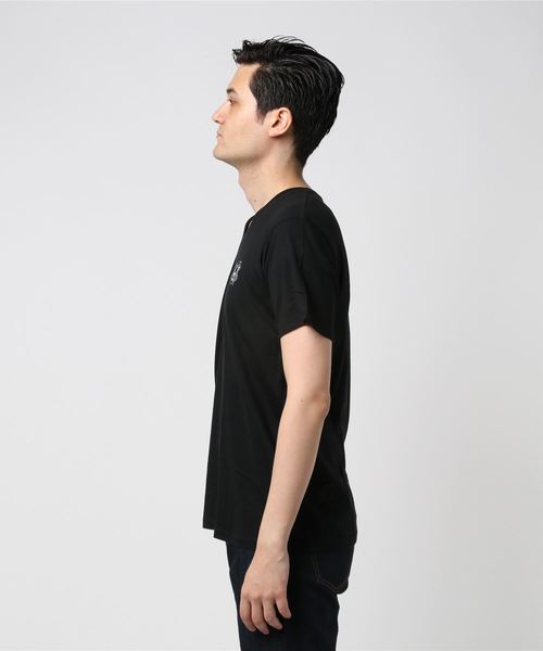 エドハーディーED HARDY ブラック Vネック Tシャツ XS Ed Hardy エドハーディー Tシャツ メンズ 半袖 Vネック 鷹