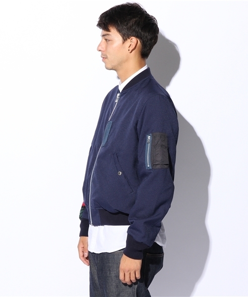 WHIZLIMITED(ウィズリミテッド)の「TERRY JK(ブルゾン・メンズ・ブラック系その他/ネイビー/オリーブ・LARGE/X-LARGE/MEDIUM)」の5枚目の写真