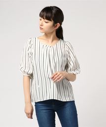 選べる4typeとろみ落ち感ブラウストップス
