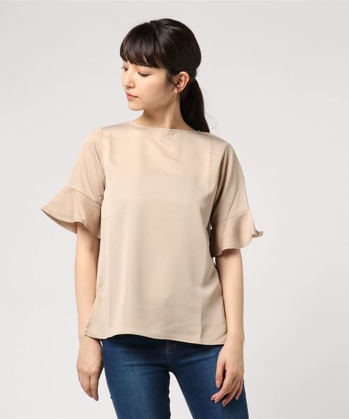 KOBE LETTUCE（コウベレタス）の「選べる4typeとろみ落ち感ブラウストップス（シャツ/ブラウス・レディース・オフホワイト/ベージュ/グリーン/ネイビー/ホワイト系その他/ブルー系その他/ホワイト系その他2/ベージュ系その他/グリーン系その他/ブルー系その他2/ホワイト系その他3/ブルー系その他3/ホワイト系その他4/ベージュ系その他2/グリーン系その他2/ブルー系その他4/ホワイト系その他5/ブルー系その他5/ホワイト系その他6/ベージュ系その他3/グリーン系その他3/ブルー系その他6/ホワイト系その他7/ブルー系その他7・FREE）」の11枚目の写真