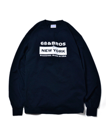 68&BROTHERS シックスティーエイトアンドブラザーズ / "PD LOGO"LS Tee