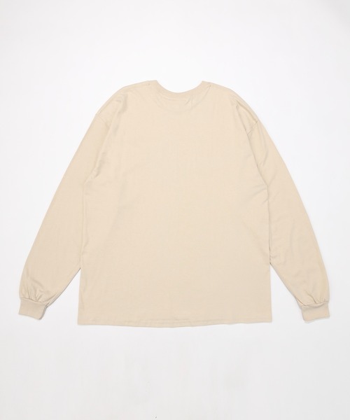 68&brothers（シックスティエイトアンドブラザーズ）の「68&BROTHERS シックスティーエイトアンドブラザーズ　/ "PD LOGO"LS Tee（Tシャツ/カットソー・メンズ・ホワイト/ブラック/チャコールグレー/ホワイト×ブラック/ベージュ/グレー・MEDIUM/LARGE/X-LARGE/XX-LARGE）」の8枚目の写真