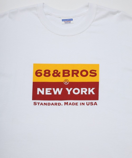 68&brothers（シックスティエイトアンドブラザーズ）の「68&BROTHERS シックスティーエイトアンドブラザーズ　/ "PD LOGO"LS Tee（Tシャツ/カットソー・メンズ・ホワイト/ブラック/チャコールグレー/ホワイト×ブラック/ベージュ/グレー・MEDIUM/LARGE/X-LARGE/XX-LARGE）」の21枚目の写真
